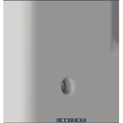 Poignée réfrigérateur Brandt